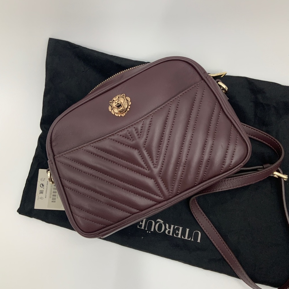 Zara Uterque leather shoulder bag - Picture 6 of 7